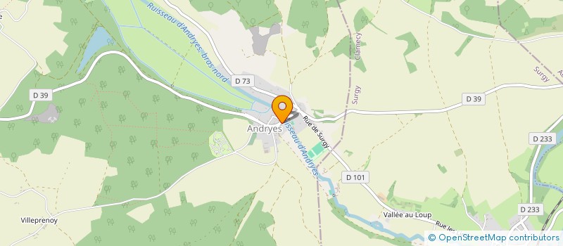 localisation de l'entreprise FLEURYB'RESTO  ANDRYES