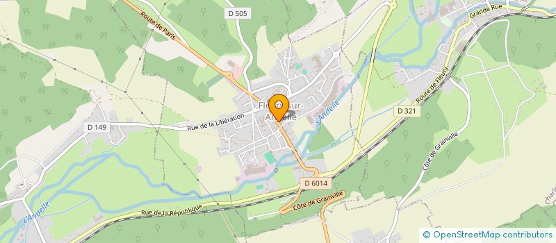 localisation de l'entreprise FLEURYMED  FLEURY-SUR-ANDELLE