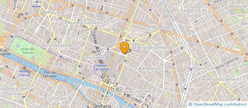 localisation de l'entreprise FLEV  PARIS