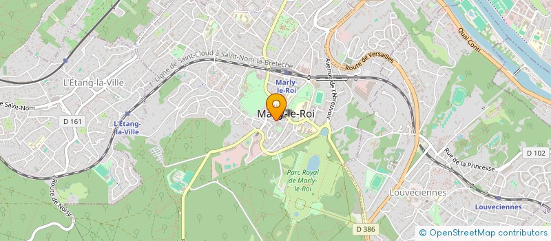 localisation de l'entreprise FLEVASTRA  MARLY-LE-ROI