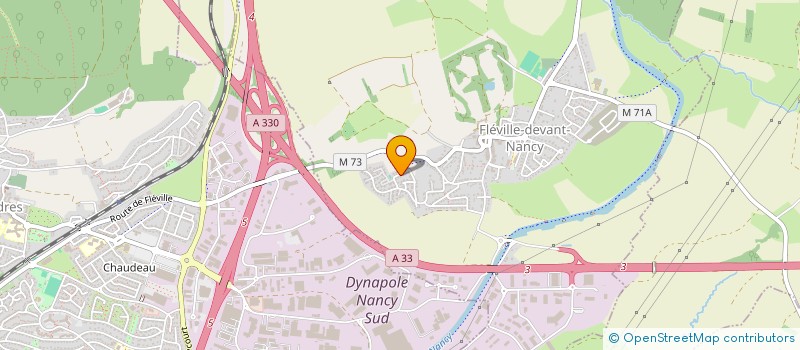 localisation de l'entreprise FLEVIMM  FLEVILLE-DEVANT-NANCY