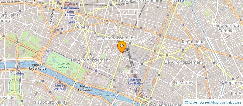 localisation de l'entreprise FLEVY  PARIS