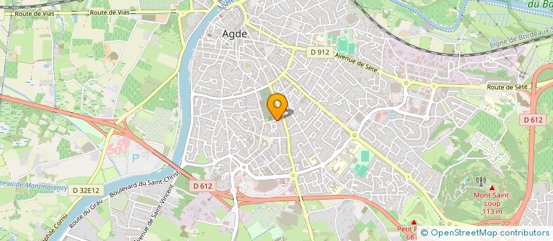 localisation de l'entreprise FLEX 34  LAMALOU-LES-BAINS