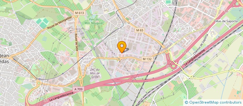 localisation de l'entreprise FLEX à MONTPELLIER
