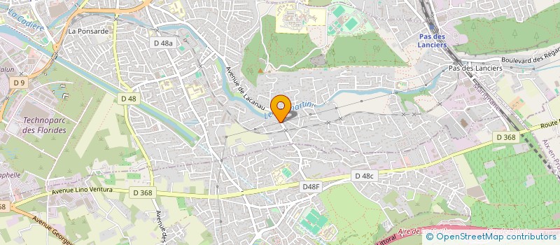 localisation de l'entreprise FLEX  MARIGNANE