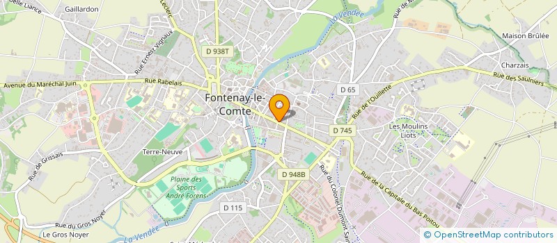 localisation de l'entreprise FLEX CIE à FONTENAY-LE-COMTE