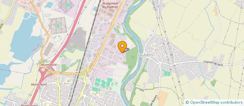localisation de l'entreprise FLEX D'OC & SERVICES  MURET