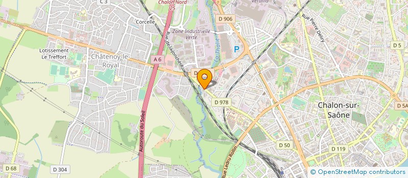 localisation de l'entreprise FLEX EMPLOI à CHALON-SUR-SAONE