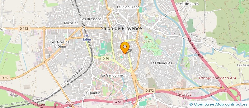 localisation de l'entreprise FLEX & FIT à SALON-DE-PROVENCE