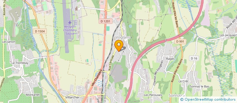 localisation de l'entreprise FLEX IMMO  VOGLANS