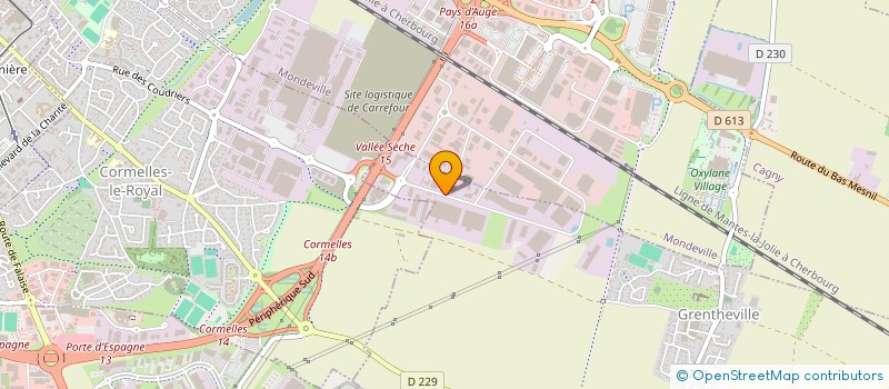 localisation de l'entreprise FLEX INJECTION à GRENTHEVILLE