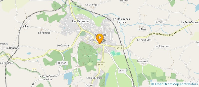 localisation de l'entreprise FLEX'N BOARD à LA MEYZE