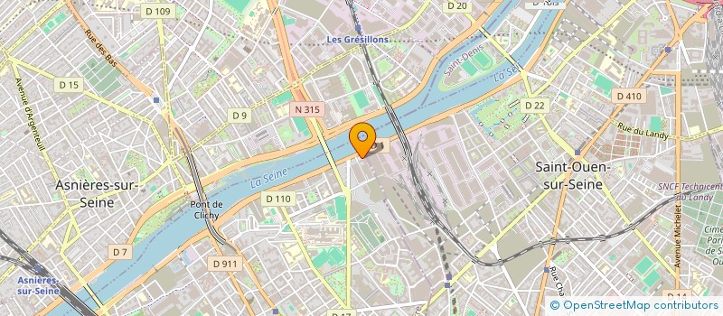 localisation de l'entreprise FLEX NETWORK à CLICHY