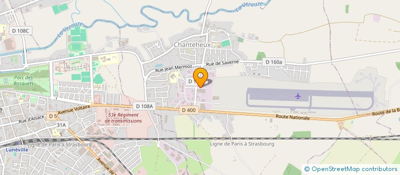 localisation de l'entreprise FLEX PACK  CHANTEHEUX