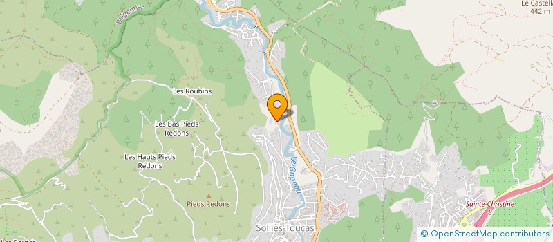 localisation de l'entreprise FLEX PLOMBERIE  SOLLIES-TOUCAS