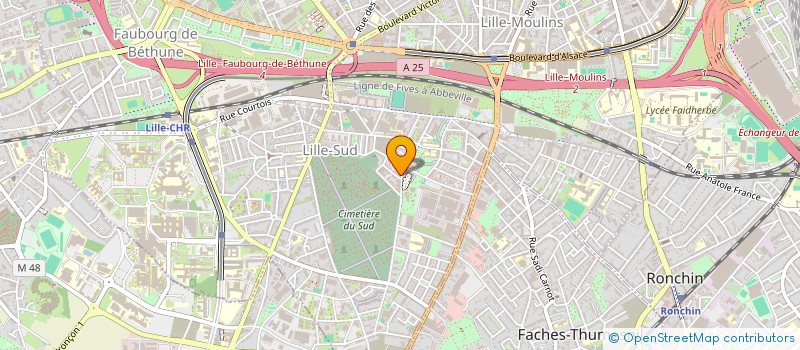 localisation de l'entreprise FLEX PRODUCTION à LILLE