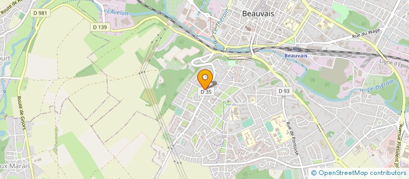 localisation de l'entreprise FLEX SUPPLY  BEAUVAIS