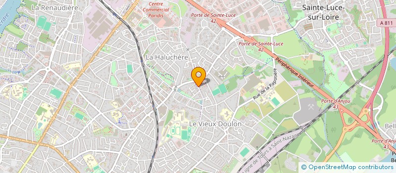 localisation de l'entreprise FLEXBIM SERVICES  NANTES