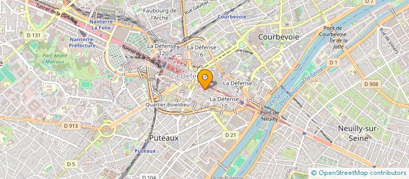 localisation de l'entreprise FLEXCELITE  PUTEAUX