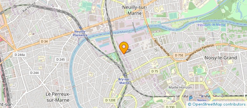 localisation de l'entreprise FLEXCHOP.COM  NOISY-LE-GRAND