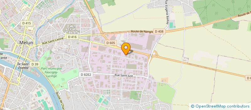 localisation de l'entreprise FLEXEUROP à VAUX-LE-PENIL