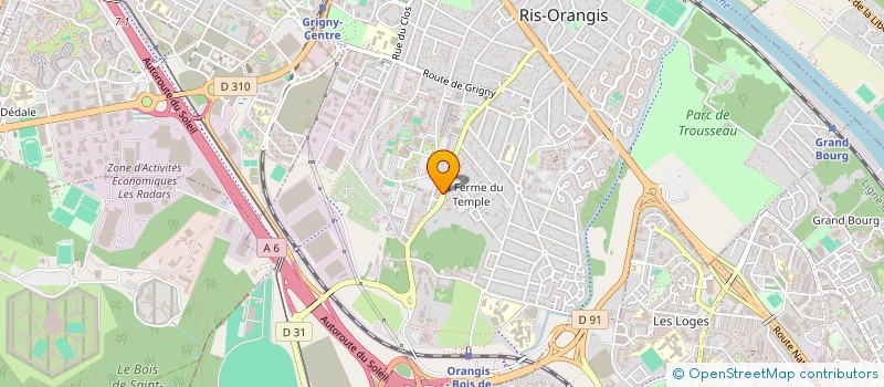 localisation de l'entreprise FLEXI CAB à RIS-ORANGIS