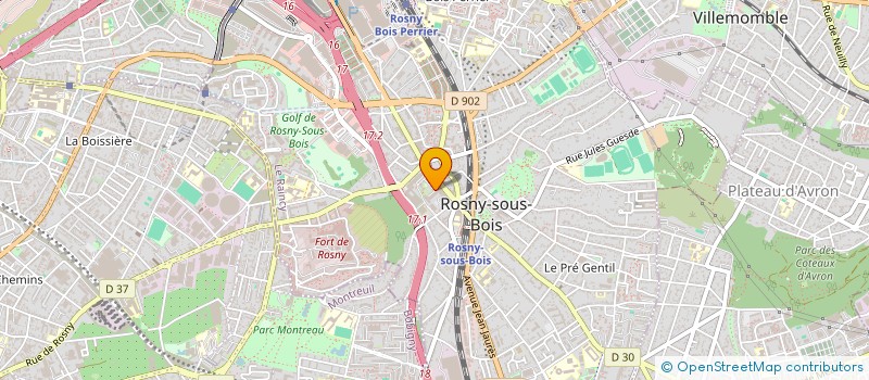 localisation de l'entreprise FLEXI CAR à ROSNY-SOUS-BOIS