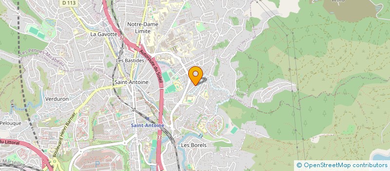 localisation de l'entreprise FLEXI CONTROLE  MARSEILLE