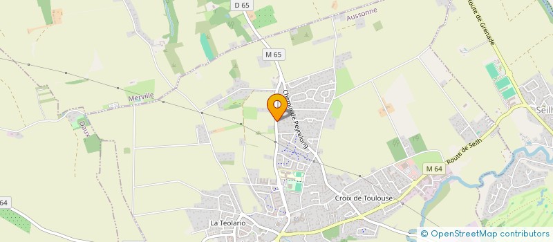 localisation de l'entreprise FLEXI LEASE TOULOUSE à AUSSONNE