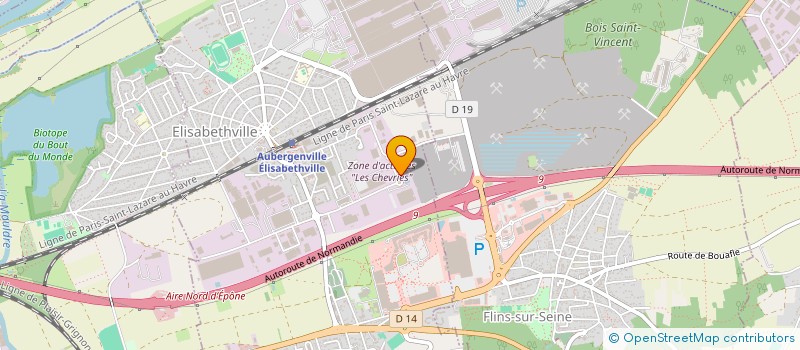 localisation de l'entreprise FLEXI MOBILITY  AUBERGENVILLE