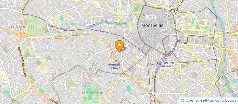 localisation de l'entreprise FLEXI PROD à MONTPELLIER