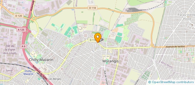 localisation de l'entreprise FLEXI RIDE à MORANGIS