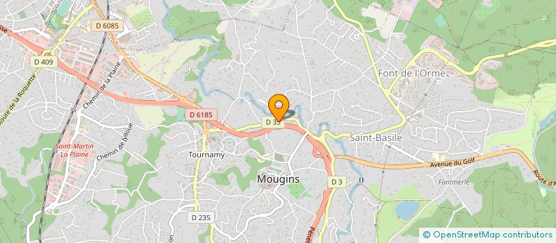 localisation de l'entreprise FLEXI SERVICES à MOUGINS