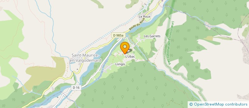 localisation de l'entreprise FLEXI SERVICES  SAINT-MAURICE-EN-VALGODEMARD