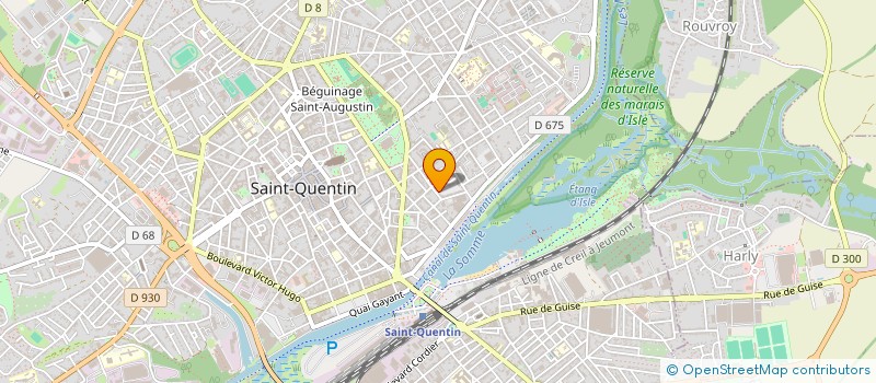 localisation de l'entreprise FLEXI TRADE SOLUTIONS - FTS à SAINT-QUENTIN