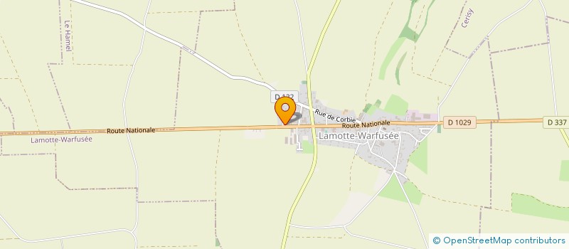 localisation de l'entreprise FLEXIBAT à FOUILLOY