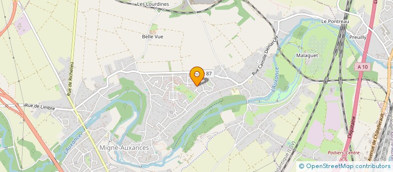 localisation de l'entreprise FLEXIBILITY AS A SERVICE  MIGNE-AUXANCES