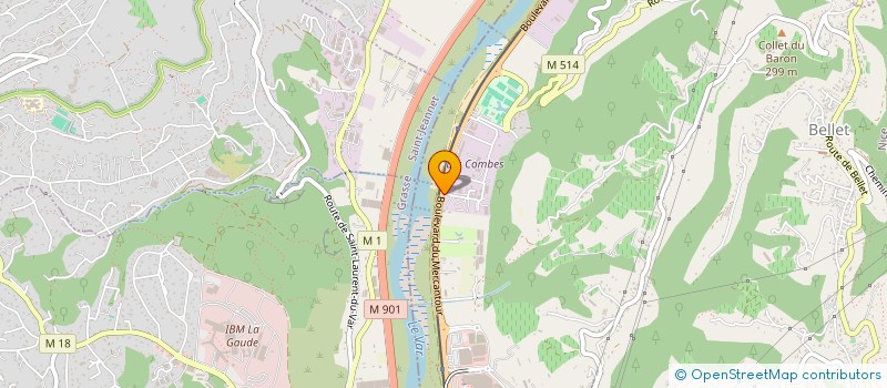 localisation de l'entreprise FLEXIBLES VITE ET BIEN à NICE
