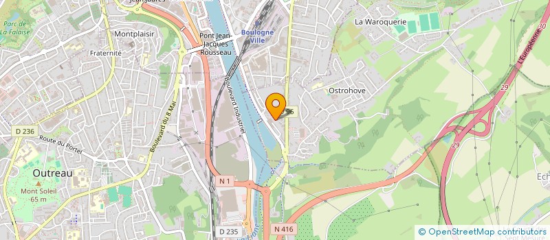 localisation de l'entreprise FLEXICON EUROPE  SAINT-MARTIN-BOULOGNE