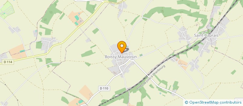 localisation de l'entreprise FLEXIGOURMET à BOISSY-MAUVOISIN