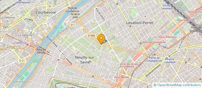 localisation de l'entreprise FLEXIHOLDING  NEUILLY-SUR-SEINE