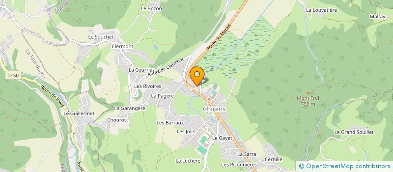 localisation de l'entreprise FLEXIHOME  CHIRENS