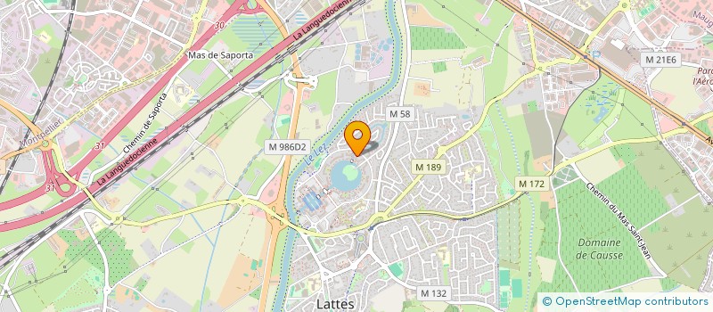 localisation de l'entreprise FLEXILINK à LATTES