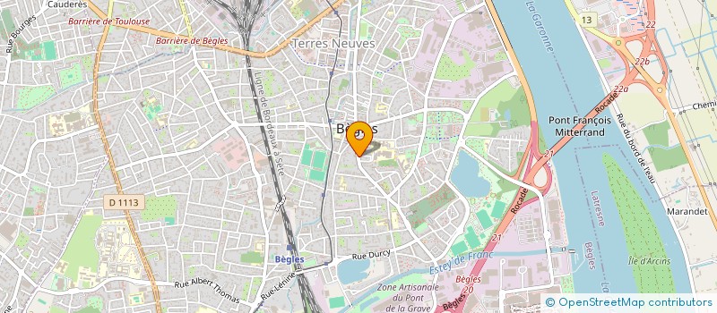 localisation de l'entreprise FLEXILIVRE à BEGLES