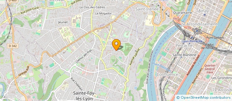 localisation de l'entreprise FLEXIM  SAINTE-FOY-LES-LYON