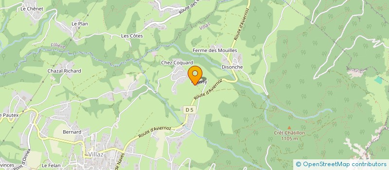 localisation de l'entreprise FLEXIMART  VILLAZ