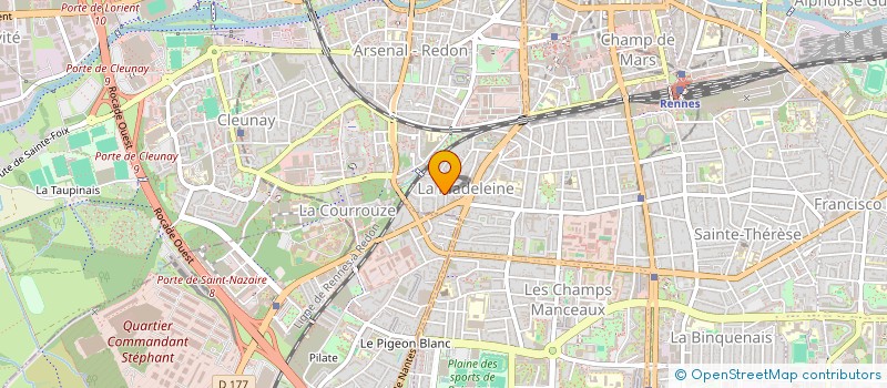 localisation de l'entreprise FLEXIMO  RENNES