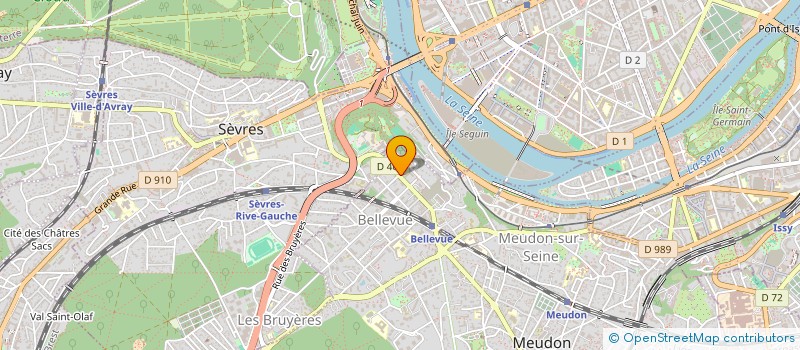 localisation de l'entreprise FLEXIPAC à MEUDON