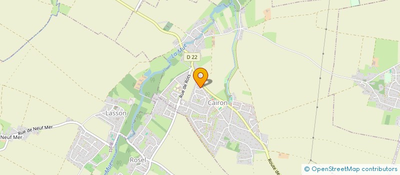 localisation de l'entreprise FLEXISHOP CAEN  CAIRON