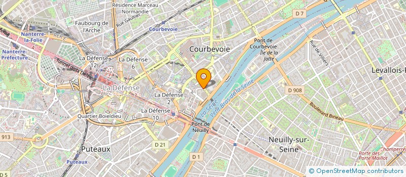 localisation de l'entreprise FLEXIT TECHNOLOGIES à COURBEVOIE